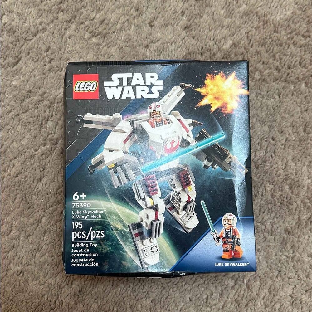 LEGO Star Wars Luke Skywalker X-Wing Mech Buildable Action Figure 75390